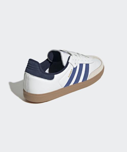 Adidas Samba OG - White:Blue JH5632 [Shipped from Korea] 100% Authentic