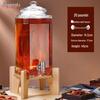 Glass Wine Brewing Jar with Stainless Steel Faucet
