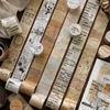 1pcs DIY Decoration Adhesive Tapes Japanese Poetry Manuscripts On Paper Washi Tapes Masking Tapes Stickers Stationery