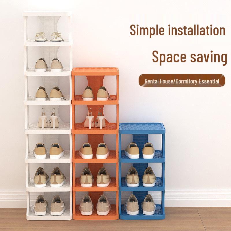 Popular Space-Saving Multi-Layer Shoe Rack - Compact Folding Shoe Storage for Home Entryway
