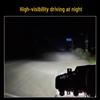 LED Headlight Assembly with DRL for FAW Jiefang J6/J6P/J6M - Double Lens Modified