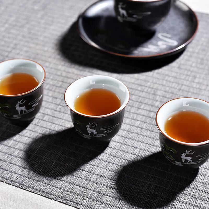 Chaxun 10-Piece Chinese Ceramic Tea Set