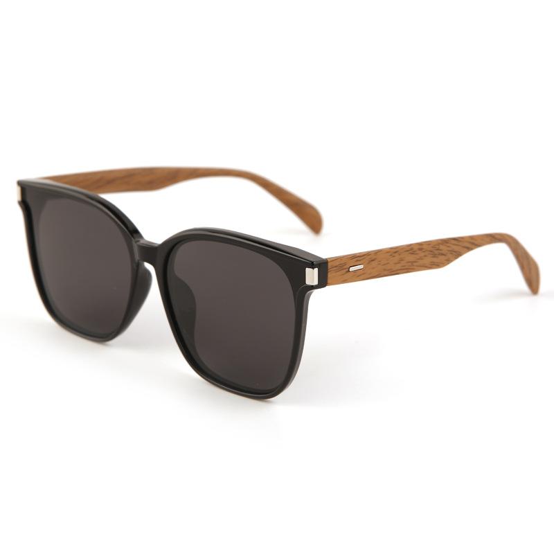 Trendy large frame square TR sunglasses, high-end and thin street shot UV-proof sunglasses for men and women
