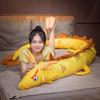 Kawaii Colorful China Dragon Plush Toys Soft Stuffed Anime Long Dragon Doll Cozy Throw Pillow Funny Kids Companion Room Decor
