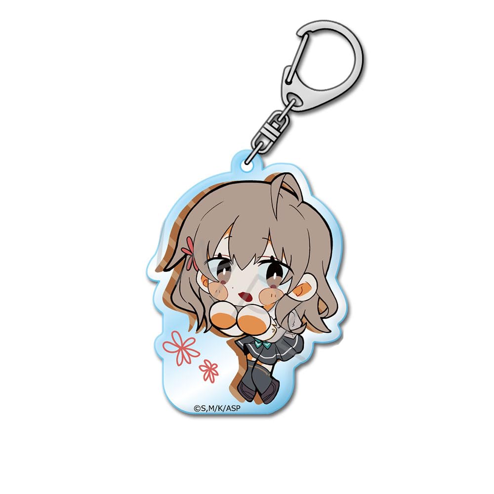 TV Anime Neighbor Sometimes Whispers in Acrylic Keychain D "My Arya-san Russian" [Masha]