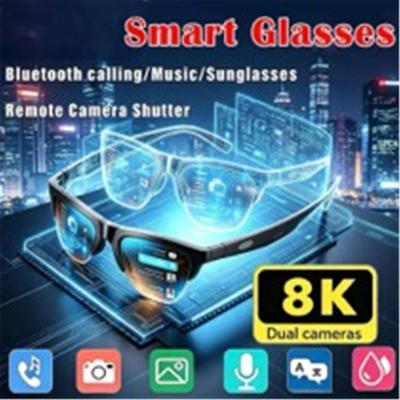 Lenovo 2026 New 8K AI Smart Glasses AI Translation HD Hands Free Calling AI Chat Recording Music Playback Smart Sunglasses