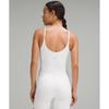 Lululemon Align  CroppeD Cami Tank Top  Light Support  C D Cup White