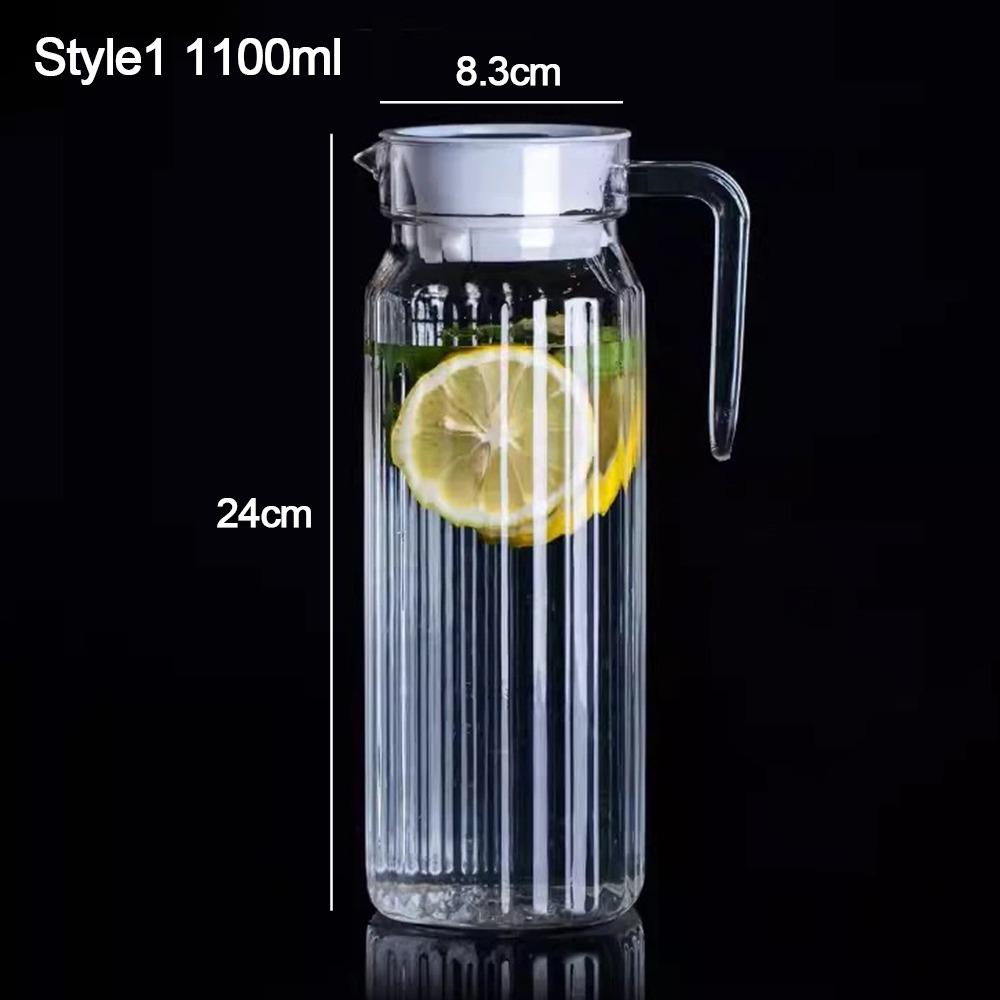 

Бутылка для сока большой емкости, термостойкая кофейная молочная бутылка, новая бутылка для сока и холодной воды Style1 1100ml