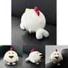 Pistola de Pollo Peluche Figura de Animal Suave Algodón Abrazable Para Niño