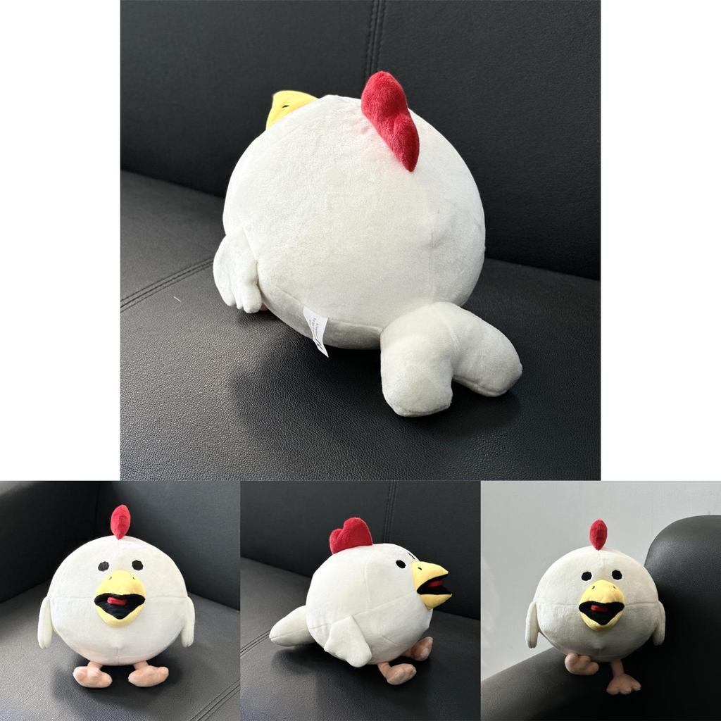Pistola de Pollo Peluche Figura de Animal Suave Algodón Abrazable Para Niño