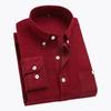Corduroy Long Sleeve Shirt Men's Slim Fit Casual Business Style Spring Autumn New Fashion Versatile Top Male Upperwear