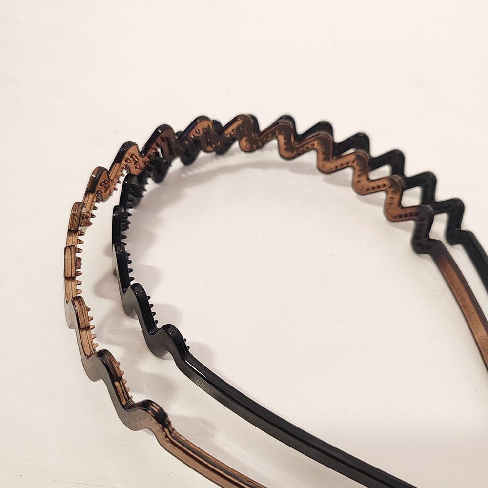 2pc European and American High Quality Wave Hairbands Headbands for Women Girls Men Korean Sport Washface Hair Accessories Tool
