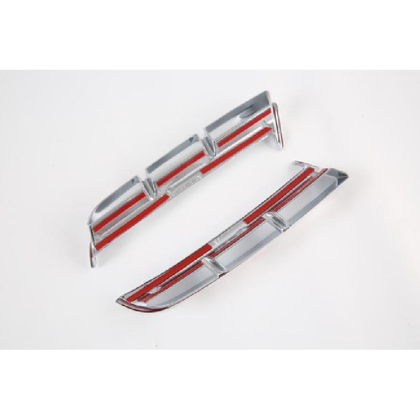 ABS Chrome Front Fog Light Lamp Eyebrow Cover Trim For  Hyundai Tucson 2pcs