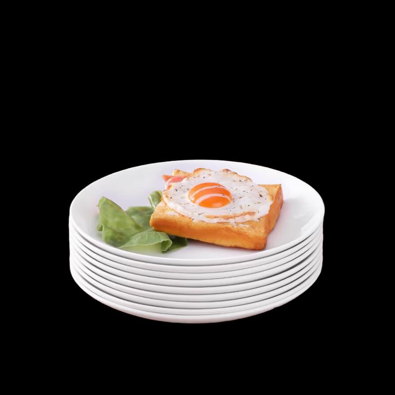 10-inch Round Ceramic Dinner Plate