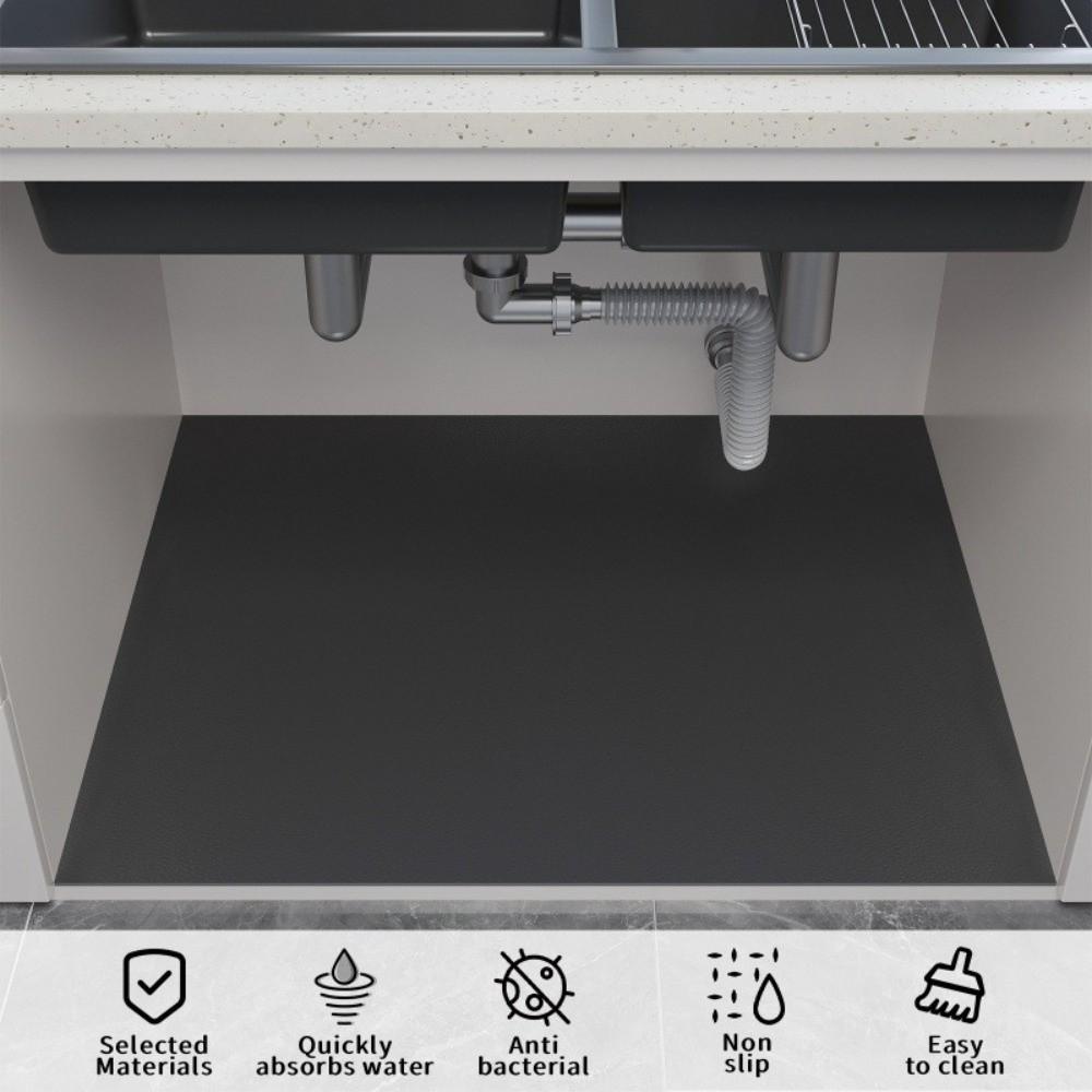 Covoraș Absorbant Sub Chiuvetă Diatom Mud Protecții Chiuvetă Liner Dulap pentru Bucătărie Baie