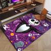 1pc Jack Christmas2 Design Printed Area Rug Carpet for Bedroom Living Room Home Decor Rugs Mat Non Slip Mat Rug for Bedside