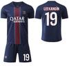 Camiseta de local del PSG 2025-26 #7 Mbappé #10 Dembélé #30 Messi Camisetas de Fútbol