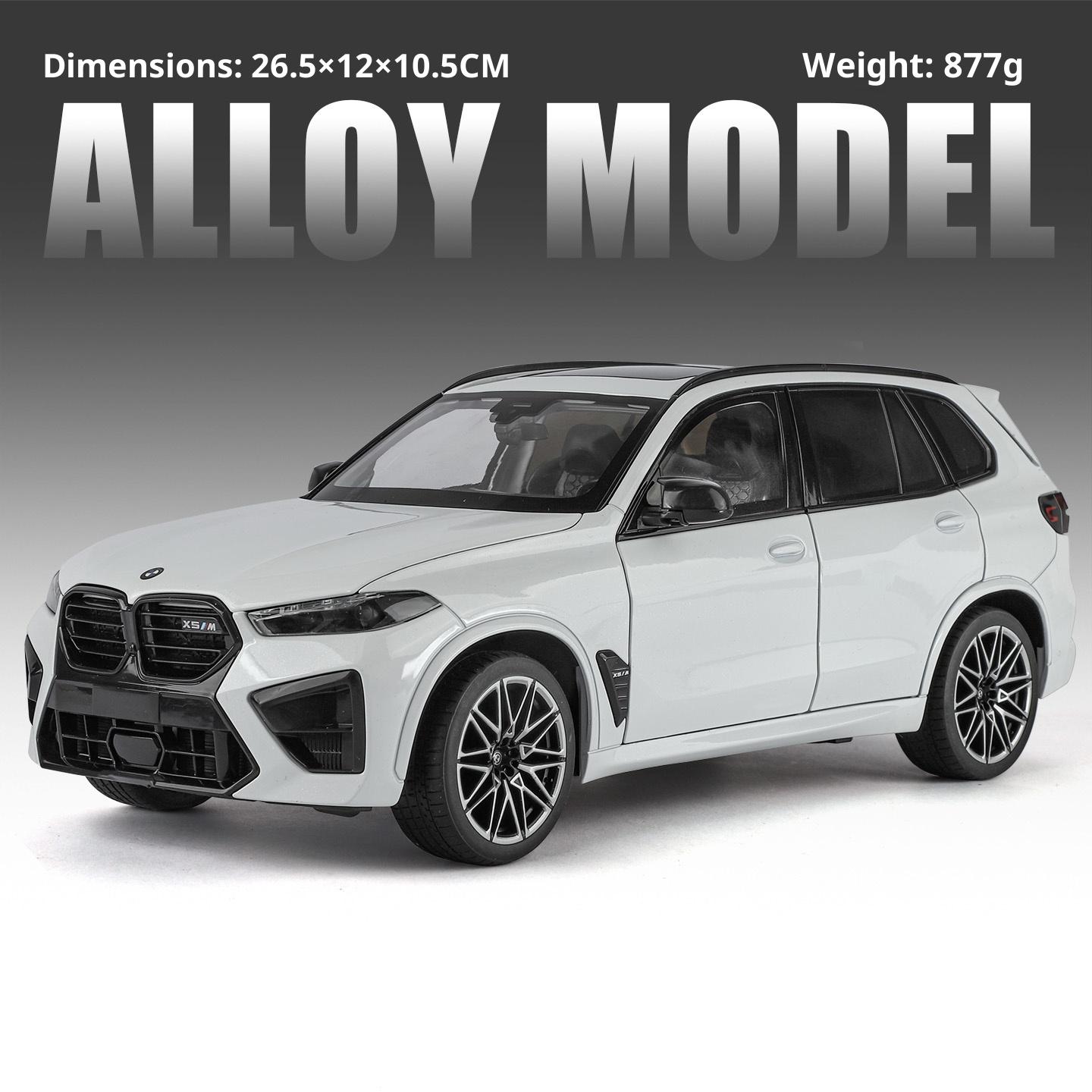 

BMW x5m car model simulation alloy die-cast car model 1:18 off-road vehicle boy toy car collection ornament gift