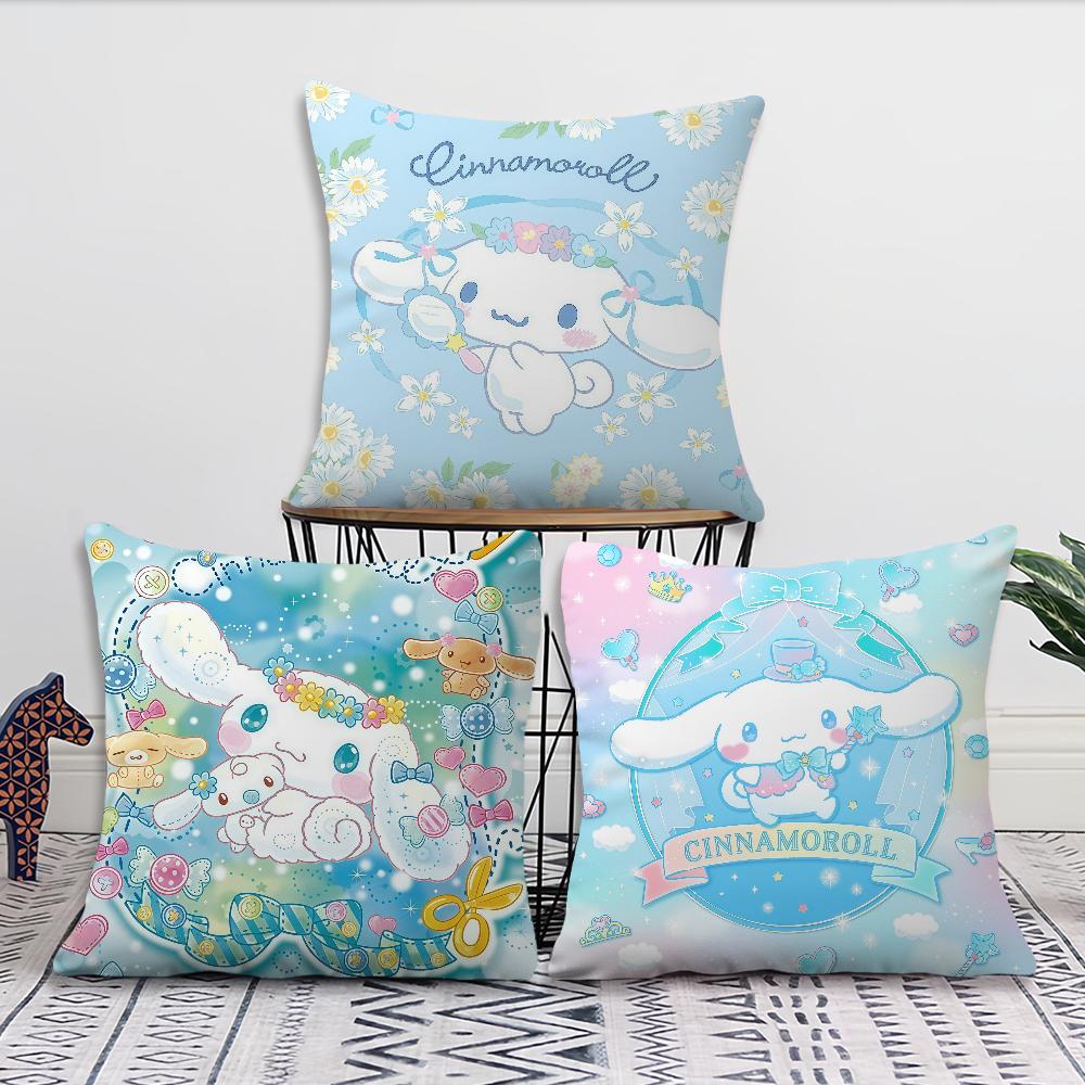 SRO C-Cinnamoroll f cushion cover Best Home Office Coffee Pillow Sofa Printing Decoration Room Shop Car Nordic Simplicity Hit