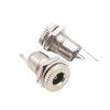 DC-099 All-Metal High Current 5.5x2.5mm Copper DC Power Socket with Thread