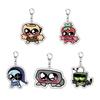 Dandy's Wereld Pluche Restjes Acryl Sleutelhanger Studenten Fan Tas Charms Hanger Voorbeeldige Sieraden Llaveros Kawaii Sleutelhanger Cadeau