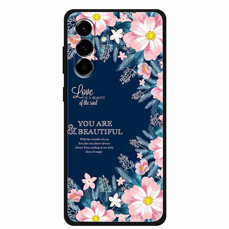 For Samsung Galaxy A56 Case Luxury Wolf Lion TPU Silicone Soft Back Cover for Samsung Galaxy A36 A26 5G Shockproof Bag Printed