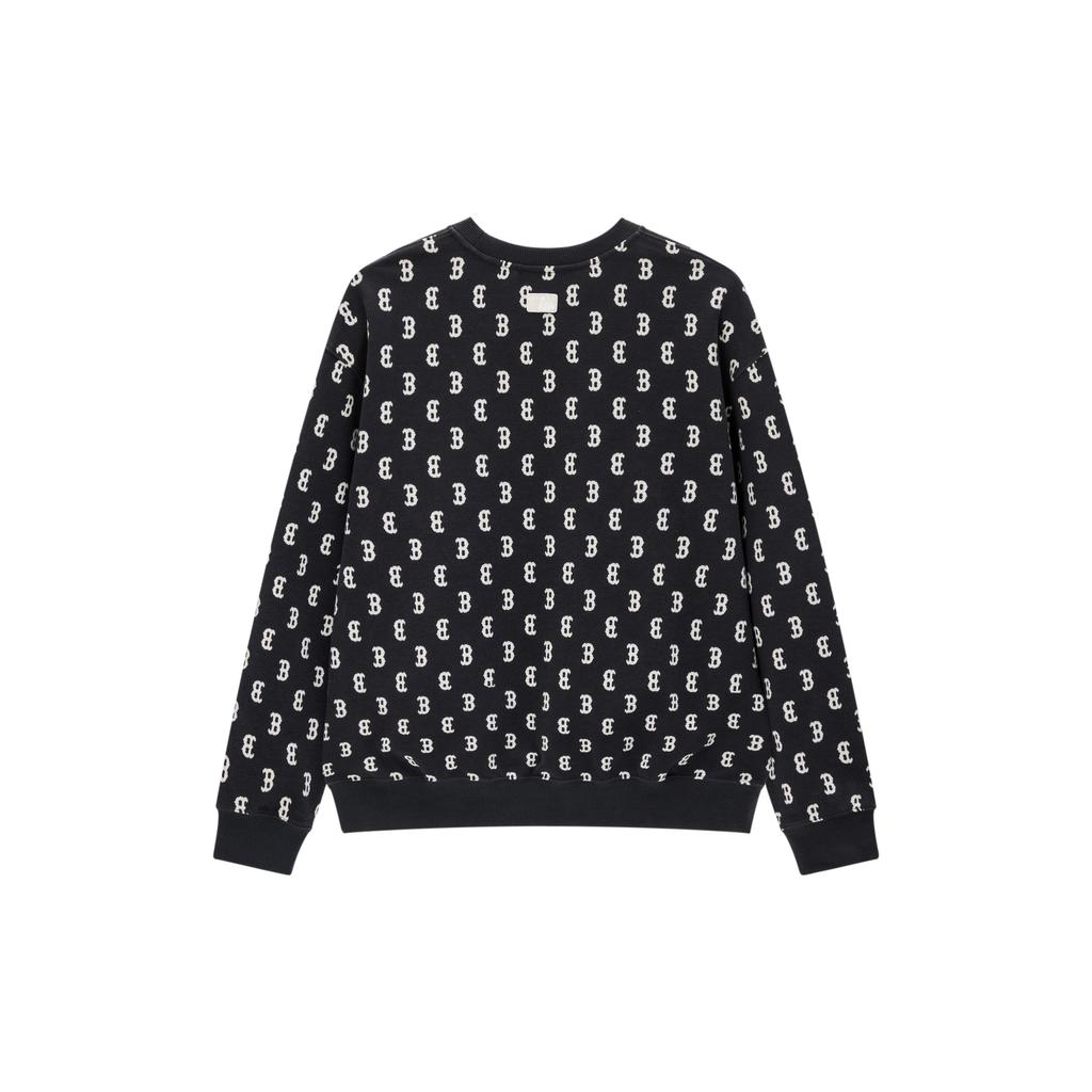 New MLB Sweatshirt Unisex Charcoal Gray 3AMTM0334-43CGS