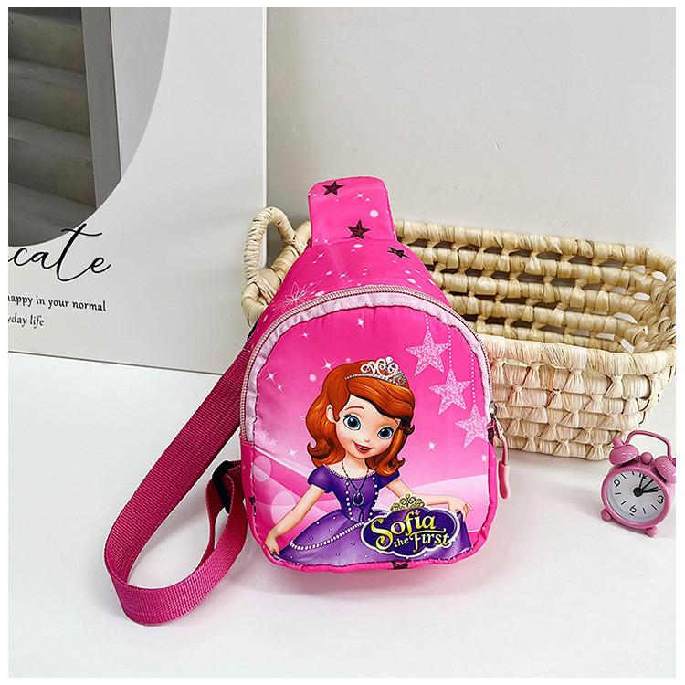 Child America Captain Anime Shoulder Bag Outdoor Casual Cartoon Chest Fashion Bag
