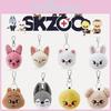 Adorable Skzoo Keychain Plush Toy Featuring Stray Kids Stuffed Doll Pendant Accessory