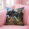 Survival Game Logo AArk Survival Evolved Cushion Cover Pillowcase Short Plush Invisible zipper Room Sofa Cushion Cover