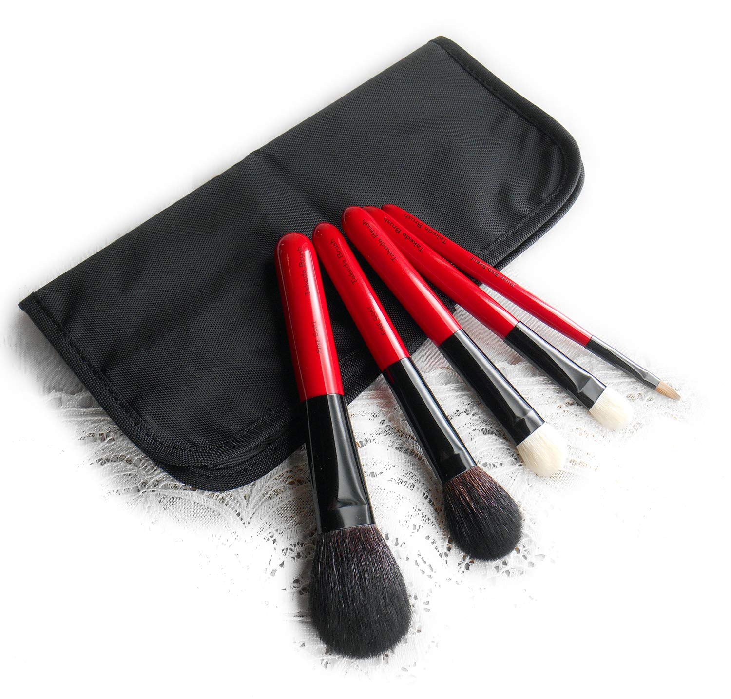 Специальный набор кистей для макияжа Kumano от Takeda Brush Manufacturing Co., Ltd. (5 шт.)