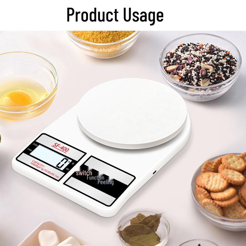 High-Precision Electronic Kitchen Scale for Accurate Baking and Food Weighing