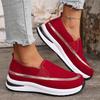Fashion Women's Casual Sports Sneakers Comfortable Slip On Thick Sole Walking Shoes Woman Lightweight Non Slip Platform Running Shoes