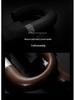 PALONY Solid Wood Handle Windproof Men's Umbrella - Extra Large, Automatic, Sun & Rain Protection, Three-Fold Design