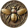 Vintage Bee Metal Wall Art Garden Kitchen Bar Decor Gift