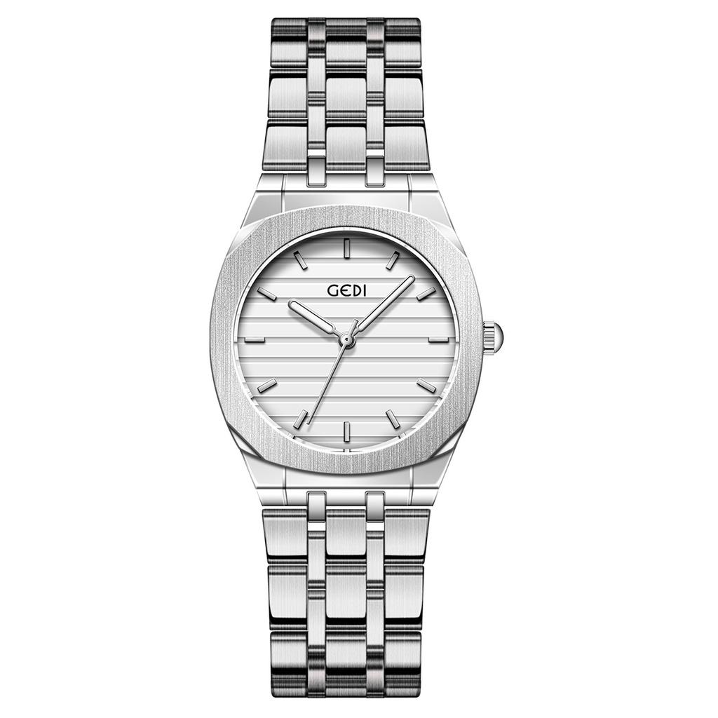 Premium Sense Dopamine Women'S Watch Niche High Value Simple Versatile Women'S Waterproof Steel Belt Quartz Watch