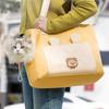 Cats-in-bag Carriers for Puppies Carry Bag Outdoor Travel Shoulder Carriers Sightseeing Bag Safety Strap