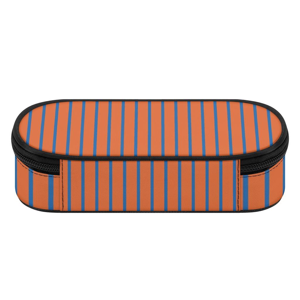 Pen Case Practical 300D Polyester Easy Open Zipper with Pen Slots Mesh Pocket and Spacious Main Compartment for Everyday Study