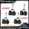 1/4PCS 40700-3VU0A 433MHz TPMS Sensor Tire Pressure Sensor For Nissan Pulsar Qashqai II TIIDA TEANA X-Trail Rogue 407003VU0A
