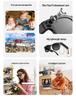 In-Stock JM91 Smart Sunglasses: AI Dialogue, Real-Time Translation, Camera, Photo, Call, Waterproof, Fashionable Design