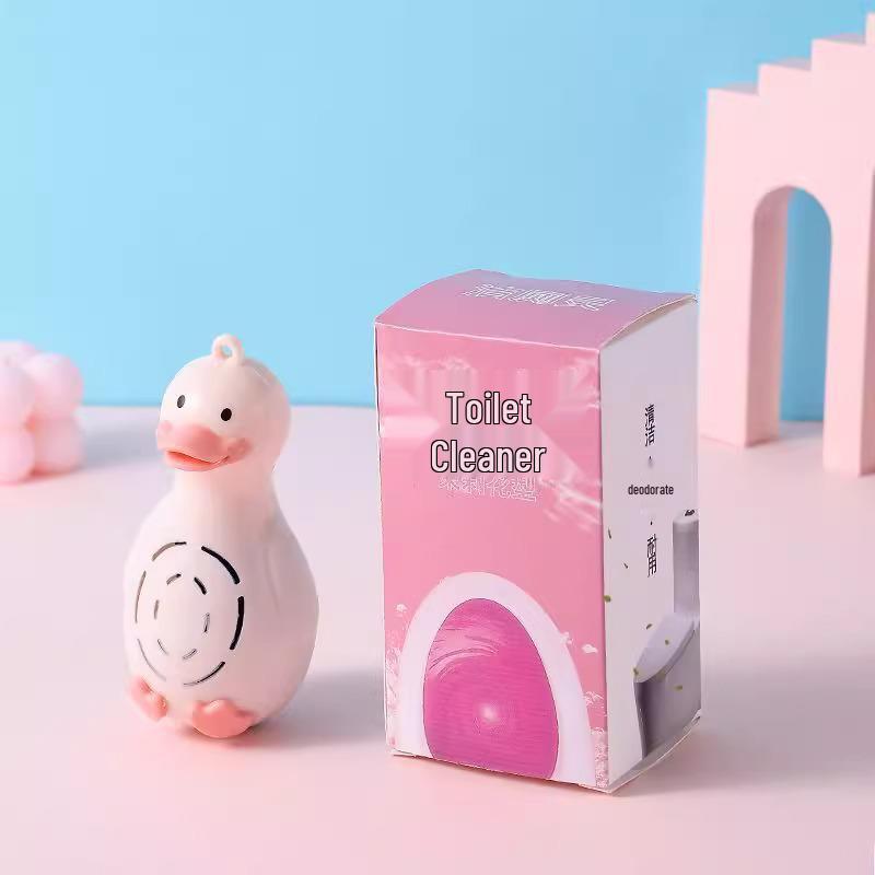 Kaczuszka Płyn do Czyszczenia Toalety i Łazienki - Odkamieniacz, Deodoryzator, Usuwacz Zapachów, Formuła Niebieskich Bąbelków