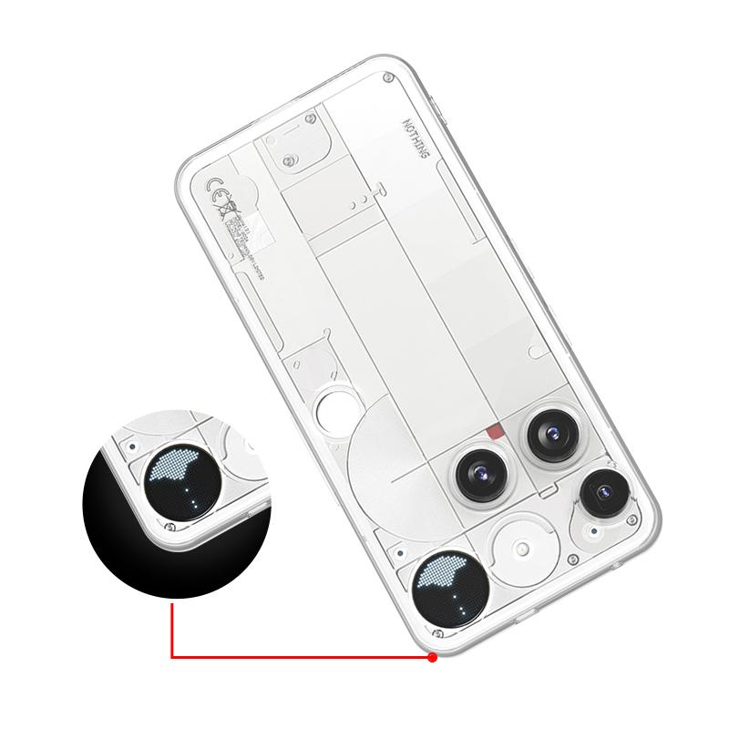 Non-Yellow Clear Soft Accessories TPU Case for Nothing Phone 3 5G 3A Pro 2a Plus CMF 2 1 Phone3 Phone3a Covers