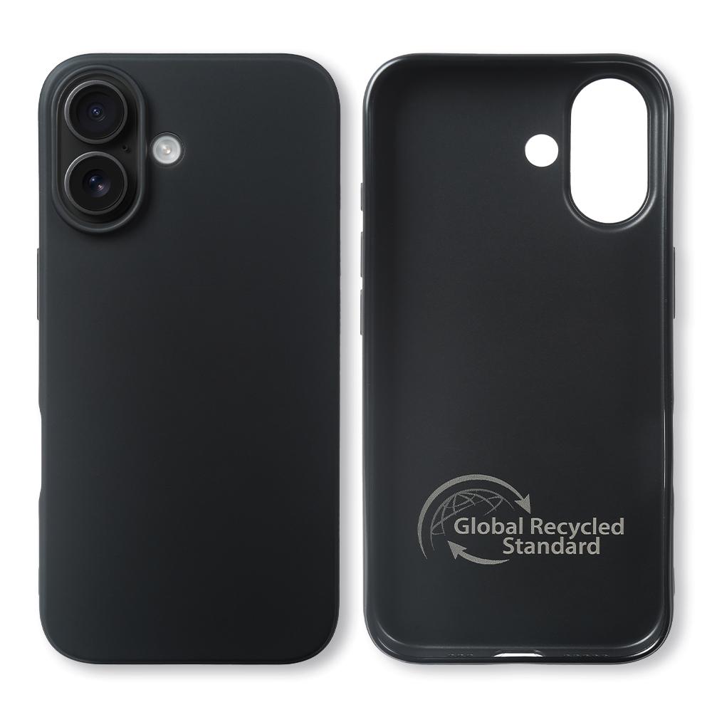 

Чохол для iPhone 16 Plus GRS сертифікований RCS екологічно чистий матеріал матовий тонкий протиударний чохол для телефону з одним боком Type A