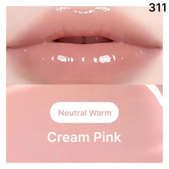 [NEW/Limited] Dinto Bare Gloss Lip Tint 3.5 g (9 Shades, Single / Special Set) [311 Soom] + Free Gat Gloss