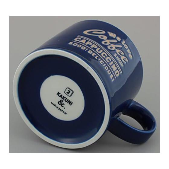Sugar Land Coffee Shop Mug 340ml Cappuccino Indigo KI25723