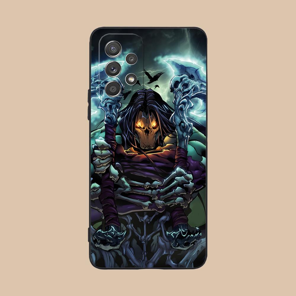 Coque de téléphone portable Darksiders pour Samsung Galaxy M55 54 42 35 34 33 32 23 22 15 14 13 12 F55 5G Couverture Colorée Luxe Jolie