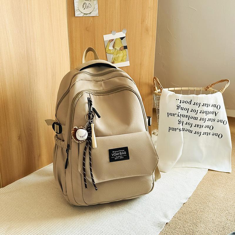 Backpack Men's New Japanese Fashion Large Capacity Computer Travel Backpack Casual Female High School Student School Bag Tide