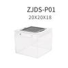 Reptiles Amphibians Feeding Box Acrylic Breeding Box Animal Habitat Cage Ventilation Holes Transparent Jumping Reptile Enclosure