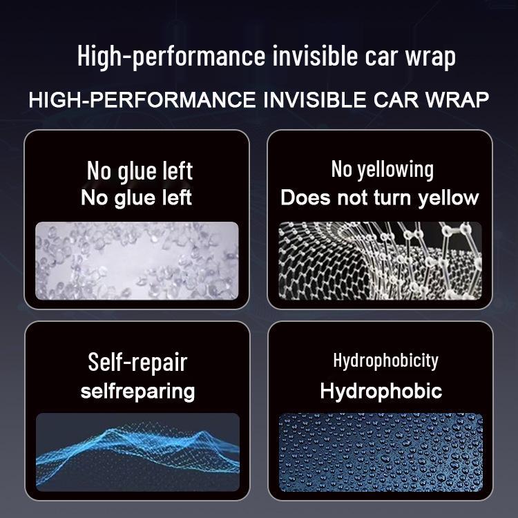 TPU Self-Healing Car Wrap: Invisible, Scratch-Resistant, High Anti-Fouling Paint Protection Film.