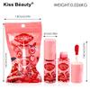 Kiss beauty lip gloss blush liquid lip cheek dual purpose complexion natural whitening lip gloss